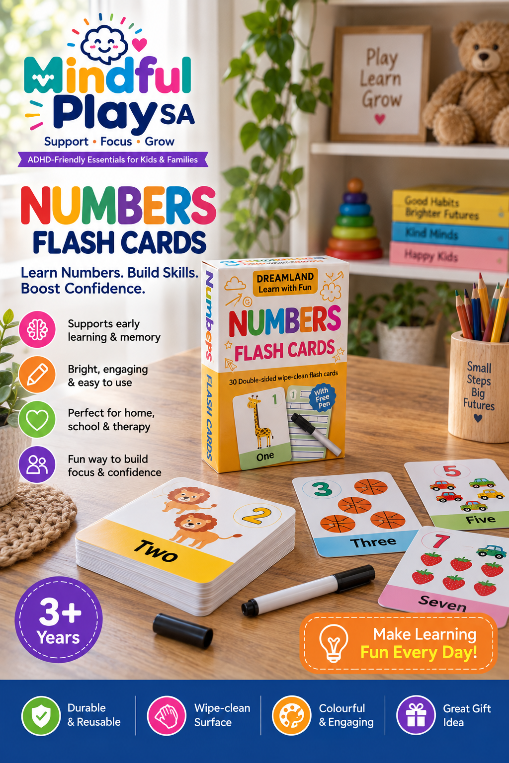 Numbers Flash Cards.