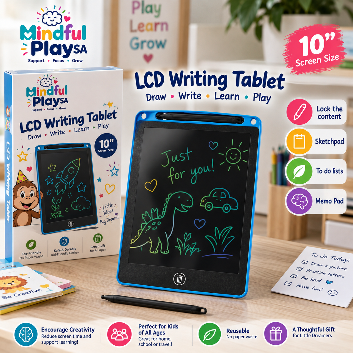LCD Writing Tablet.