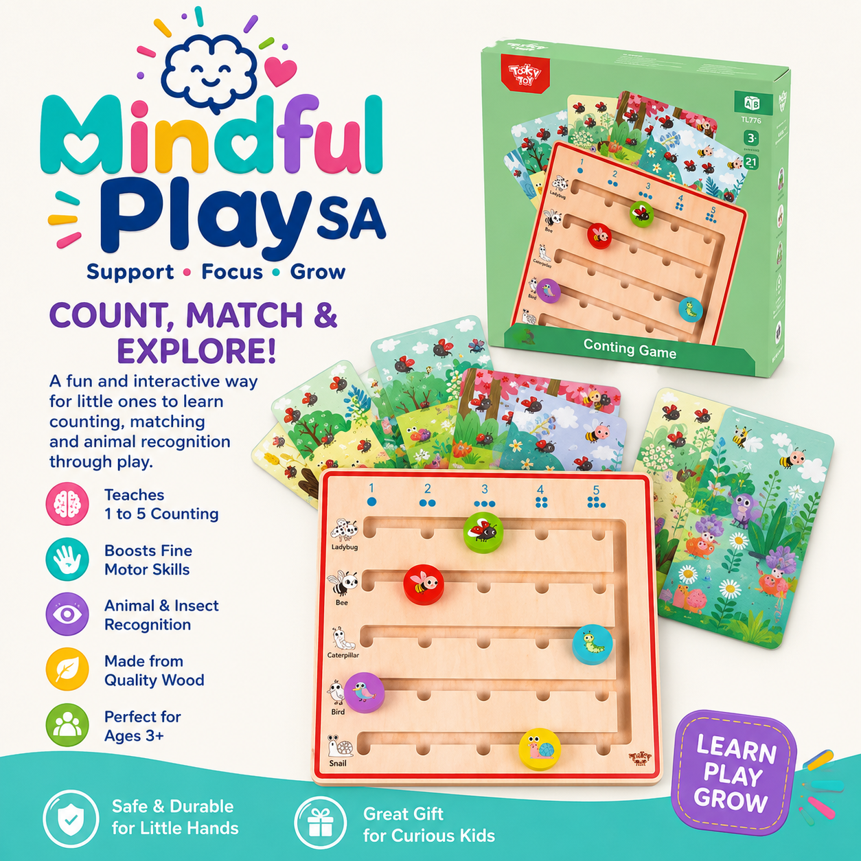 Count , Match & Explore!