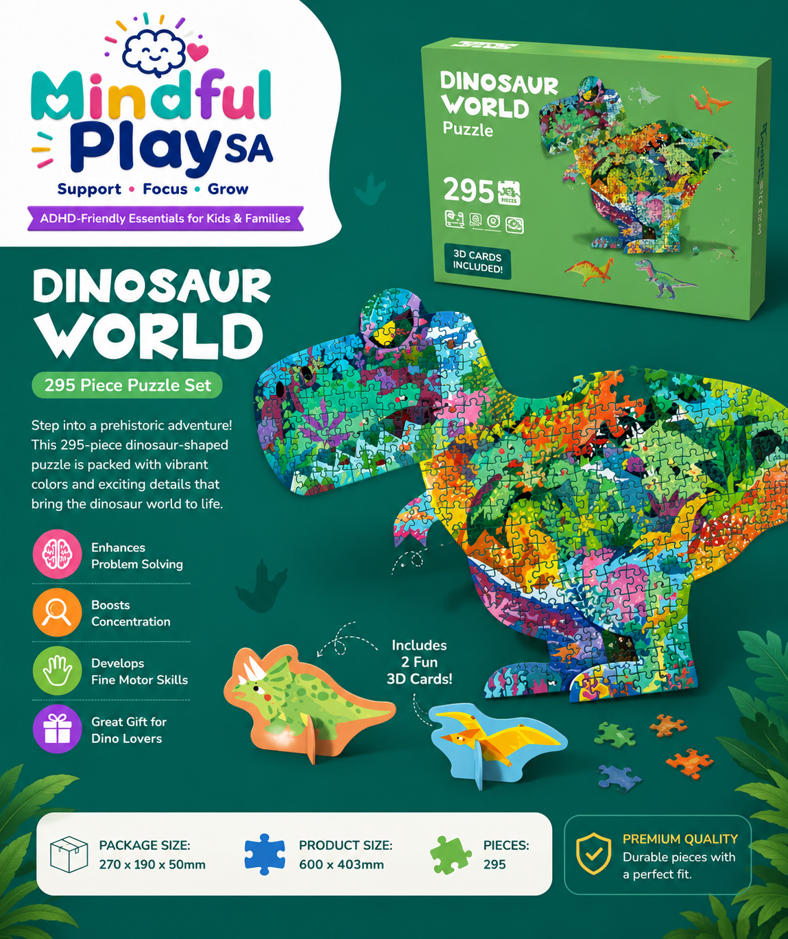 Dinosaur Wold Puzzle