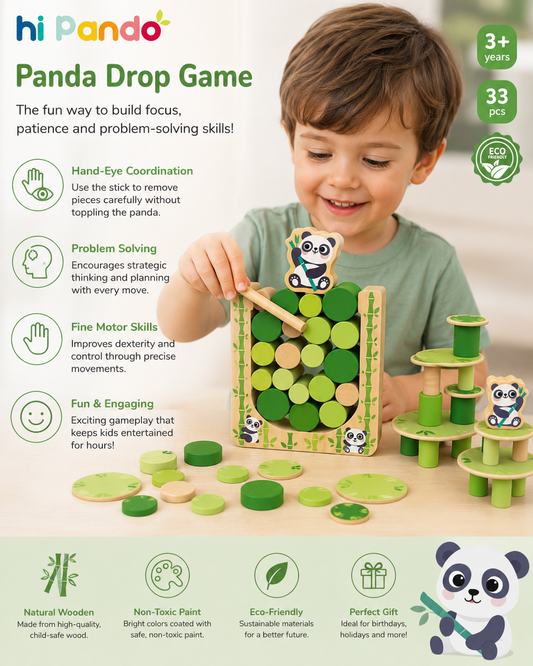 Panda Drop Game