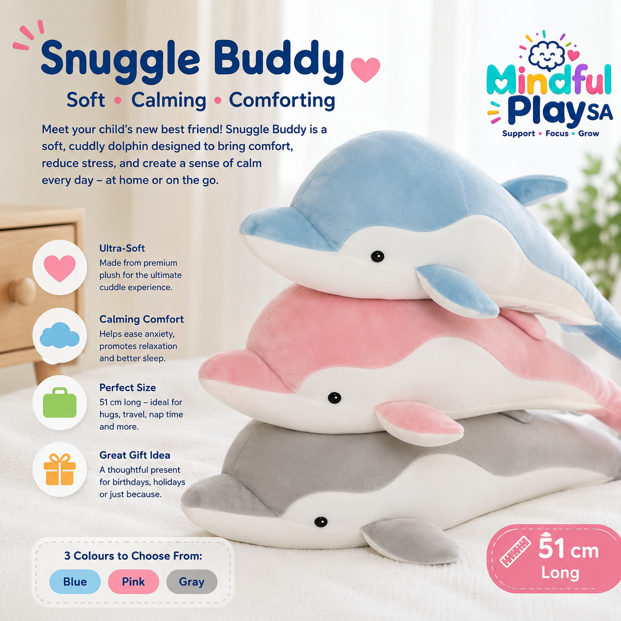 Snuggle Dolphin Buddy